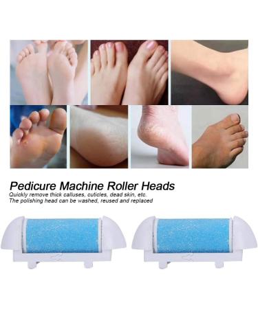 Pedi by Laurant Refills - Replacement Roller Heads for Electronic Foot File | Home Salon Foot Scrubber & Callus Remover - Buy Online on GoSupps.com