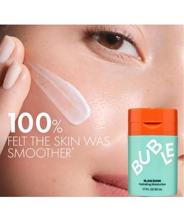 Skincare Bubb-e Slam Dunk Hydrating Face Moisturizer Moisturising Face Cream for Normal to Dry Skin Skincare with Blue Light Protection Bubblee Skin Caree Slam Dunk - Buy Online on GoSupps.com