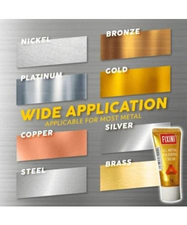 FIXINI All Metal Polish Cream Ultimate Stainless Steel Ceramic Watch Rust Remover Gel for Metal Multifunction Metal polishing Paste for Metal Car Kitchen Powerful Cleaner (Jaysuing 5g) Jaysuing 5g - Buy Online on GoSupps.com