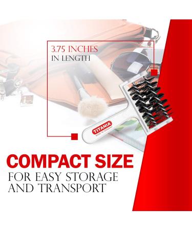TITANIA Comb Cleaner - White 9.5 x 5.8 cm Pack of 1 | International Shipping Available - Buy Online on GoSupps.com