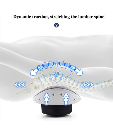 Electric Lumbar Vertebrae Traction Device - Inflatable Back Extension for Sciatic Pain Relief & Lumbar Massage | Made in China - Buy Online on GoSupps.com