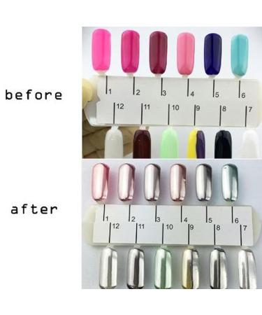 Buy Mirror Chrome Nail Silver Powder | Premium Quality for Stunning Nail Art | Fast International Shipping - Buy Online on GoSupps.com