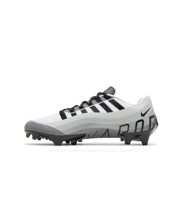 Nike Vapor Edge Speed 360 White Grey Black Football Cleats Size 13