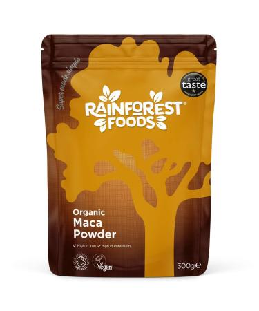 Rainforest Foods Organic Raw Maca Powder 300g 300 g (Pack of 1)