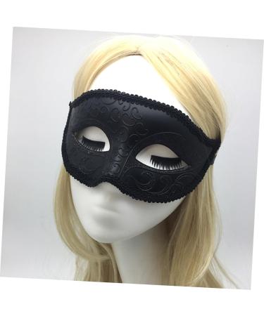 Ipetboom Dreses Masquerade Ball Black Outfit Wedding Halloween Mask Themed Prom Mask Unique Masquerade Halloween Costumes Masquerade Costume Eye Black Maskes Make up Men and Women - Buy Online on GoSupps.com
