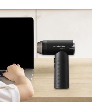 Esquirla Small Cordless Hairdryer Portable Handheld Fan Personal Fan Camping Fan Nonslip Desk Fan Mini Fan for Travel Makeup Women Boy Black - Buy Online on GoSupps.com
