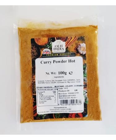 Old India Curry Powder Hot 100g