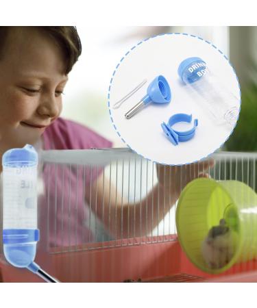Hamster Water Drinking Dispenser 3 Pcs 125ml Plastic Hanging Small Animal Water Bottles Automatic Water Feeder for Hamster Rabbit Guinea Pig Rat Gerbil - Buy Online on GoSupps.com
