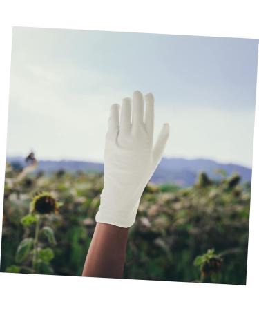 Ipetboom 15 Pairs Overnight Moisture Gloves Cotton Gloves Stretchable Cloth Gloves Hydrating Gloves Womens Gloves Winter Hand Spa Winter Gloves Cutting Miss Moisturizing Mask White - Buy Online on GoSupps.com