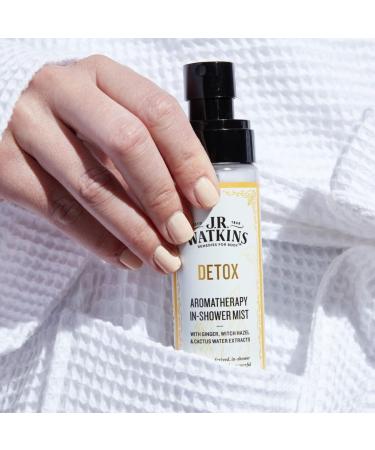 J.R. Watkins Detox Aromatherapy in-Shower Mist Natural Turmeric & Citron 4 oz - Buy Online on GoSupps.com