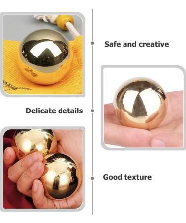 Buy Healvian 2ST Brass Gymnastics Balls - Precision Metal Rollball Massage Device | Multifunctional Portable Baoding Balls for Hand Massage - International Shipping Available - Buy Online on GoSupps.com