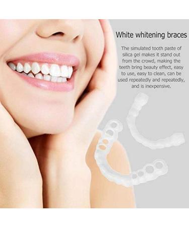 Shop 2 Pairs Cosmetic Dentures - Instant Veneer Teeth for Comfort Fit | Temporary Teeth Solutions - Buy Online on GoSupps.com