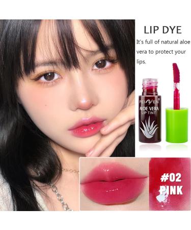 Korean Water-Based Lip Stain Set - Vivid Colors, Long-Lasting, Waterproof, Non-Stick Cup Formula - Buy Online on GoSupps.com