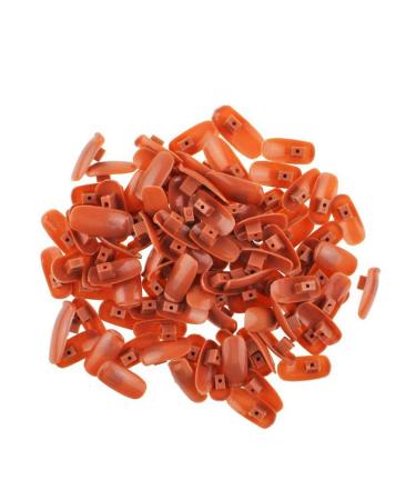 Minkissy 200st nail tips practice nail tip trainer artificial nail tip hands to nail practice hand tips for nail training fake nail tips nail art accessories nail piece manicure