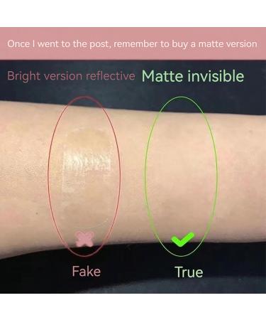 Invisible Facial Lifting Tape - Instant V-Shaped Face Lift for Wrinkles & Jowls | 100 Patches for Tightening Smile Lines & Neck Wrinkles - Buy Online on GoSupps.com