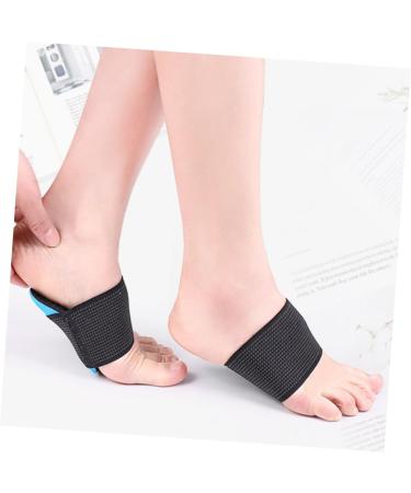 FRCOLOR 2 Pairs Arch Support Insoles - Foot Protective Pads & Sole Cushions for Ultimate Comfort - Black Foot Care Supplies - Buy Online on GoSupps.com