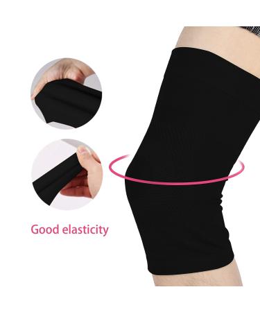 Knee Sleeve for Men & Women - Compression Elastic Support Brace for Running Hiking Meniscus Tear Arthritis & Joint Pain Relief (Large - Buy Online on GoSupps.com