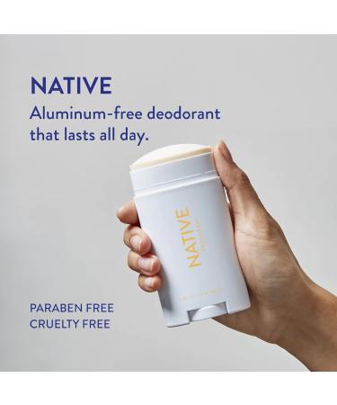Native Deodorant: Buttercream & French Vanilla | Aluminum-Free with Baking Soda, Probiotics, Coconut Oil, Shea Butter | Natural Seasonal Scents for Women & Men - Buy Online on GoSupps.com