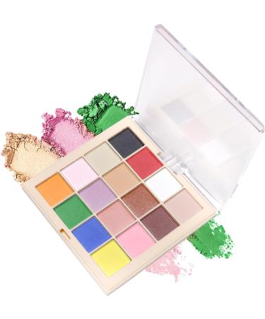 EnMart 16 Colors Soild Nail Gel Palette Aurora Mirror Nail Glitter Powder Nails Gel Polish Pigment Nail Art Decorations Metallic Nail Glitter Powder for Nail Art Decoration Nail Salon(02) C238 - Buy Online on GoSupps.com