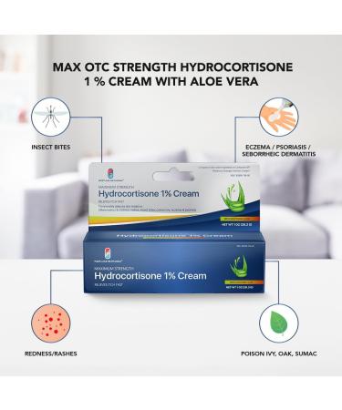 Westlake Anti-Itch Cream with Aloe & Hydrocortisone 1% - Relief for Bug Bites Eczema Psoriasis Poison Ivy (2-Pack) - International Shipping - Buy Online on GoSupps.com
