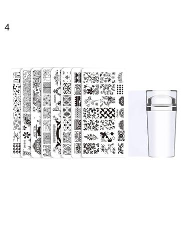 Kasituny Nail Creativity Molding Plate | DIY Nail Stamping Dish Tool for Perfect Manicure | International Shipping Available - Buy Online on GoSupps.com