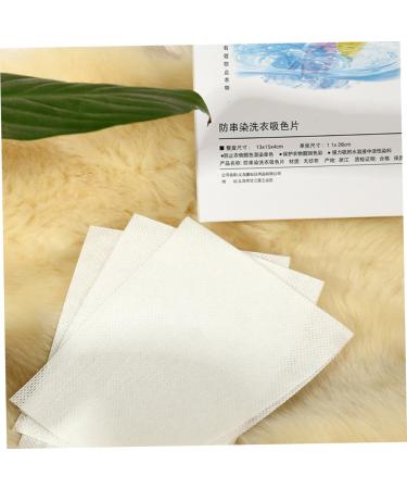 SEWOART 2 Boxes Absorbing Film Color Absorption Paper Laundry Dyeing Cloth Washing Supplies Colour Grabber Washing Paper for Clothes White Washed Non-woven Fabric Catcher - Buy Online on GoSupps.com