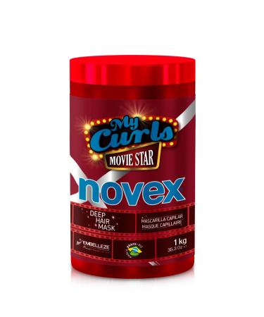 NOVEX Deep Conditioning Hair Mask 1kg | Natural Ingredients for Curls | My Curls Movie Star - Shop Internationally - Buy Online on GoSupps.com
