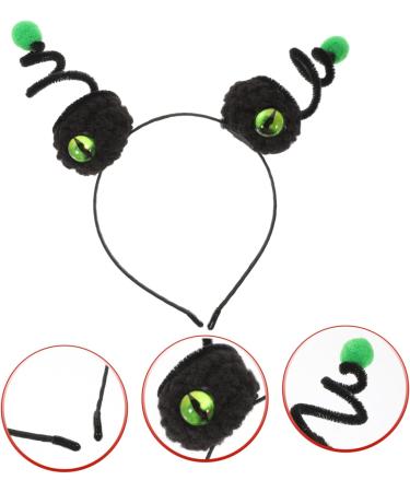 Holibanna Halloween Decoration Halloween Headband Cosplay Devil Headbands Halloween Elements Headband Party Cosplay Costume Halloween Hair Accessories for Women Halloween Headpiece Metal 22x17x4cm Green - Buy Online on GoSupps.com