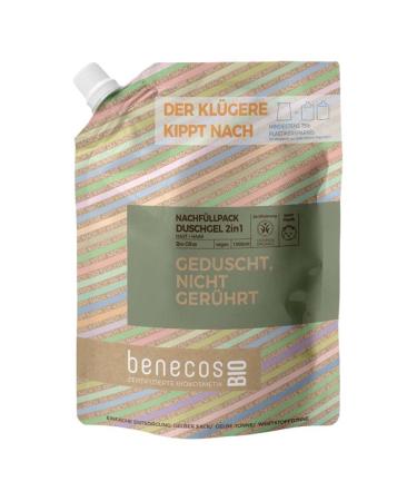 benecos Benecos 2-in-1 Olive Skin & Hair Shower Gel 1 Litre