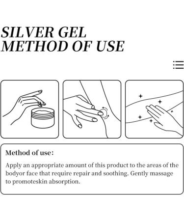 Face gel - Silver Gel Face Cream - Repair Face Cream for Women - Dark Spot Remover for Face - Moisturizing Night Face Moisturizer for Women - Smooth Skin Gel Moisturiser 80g - Buy Online on GoSupps.com
