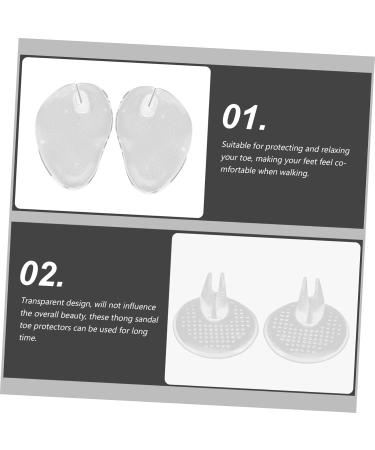 Buy FOMIYES 16 Pairs Silicone Toe Pads & Protectors for High Heels | Non-Slip Gel Cushion Insoles for Thong Sandals Ideal for Comfort & Protection - Buy Online on GoSupps.com