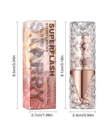 Super Lustrous Metallic Liquid Lipstick - Transfer-Proof Long Lasting Rose Gold Lip Color for Women | Non-Stick Cup Gloss Waterproof Makeup (1.13 oz - Buy Online on GoSupps.com