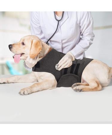 Kelivol fear coat for dogs anxiety alloy jacket soothing light changing vest used to keep comfort for dogs fear of fireworks / thunderstorm.(L dark gray) L dark gray - Buy Online on GoSupps.com