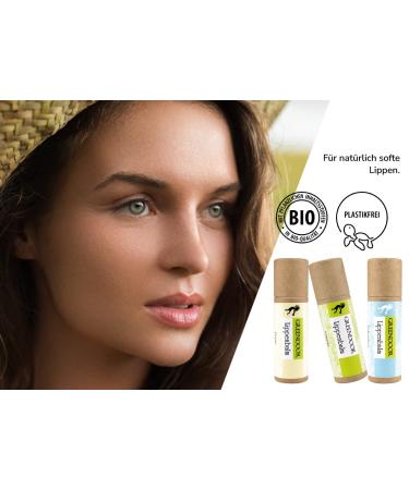 Greenendoor Nature Lip Care Set | Plastic-Free Lip Balm - Nourishing Organic Jojoba Oil - Eco-Friendly & Savings! - Buy Online on GoSupps.com