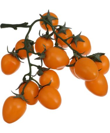 OUNONA 10pcs Faux Cherry artificial cherry tomatoes model grapes plant sculpture Grape mini autumn Longan raisin cherries Model litchi reward office vase realistic fruit Yellowx10pcs 12X20CMx10pcs - Buy Online on GoSupps.com