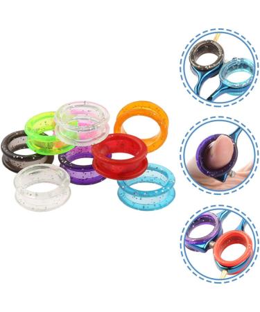 Minkissy 80 STK Pet Scissors Set - Silicone Finger Handles Dog Fur Care 4 Color Options - International Shipping Available - Buy Online on GoSupps.com