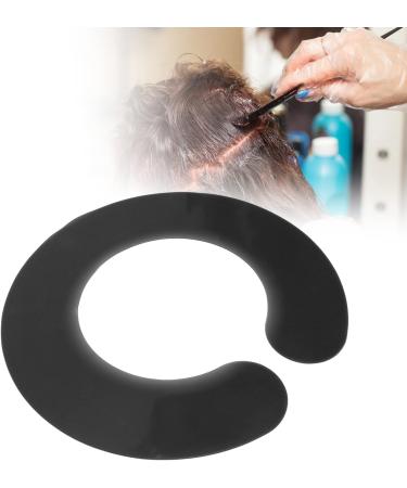 Hair Cutting Collar & Cape - Waterproof Silicone Shawl for Salon Hairdressing - Black - Buy Online on GoSupps.com