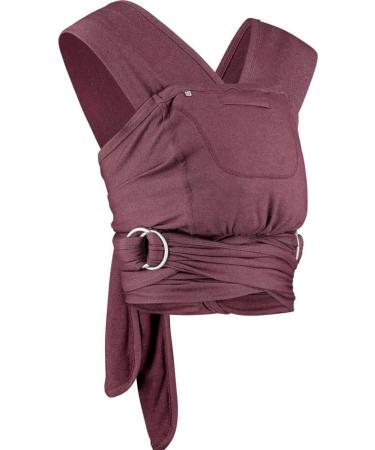 Close Caboo Organic Cotton Baby Carrier in Burgundy | Sustainable & Soft Infant and Toddler Carrier - One Size - Buy Online on GoSupps.com