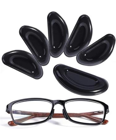 Premium Silicone Nasal Pads for Glasses | Anti-Slip Cushion & Ear Hooks | Comfortable Fit for Sports & Reading Glasses (24 Pairs) - Buy Online on GoSupps.com