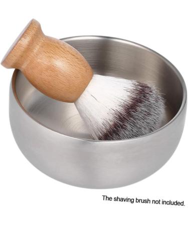 Fomiyes Unbreakable Polished Mug Set 3 Pieces with Holder for Men's Shaving Foam & Razor Perfect for Home Use - Buy Online on GoSupps.com