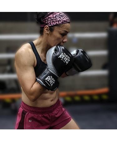 Cleto Reyes High Precision Boxing Gloves - 8oz Black/Red - Hook and Loop Closure for Men and Women - Buy Online on GoSupps.com