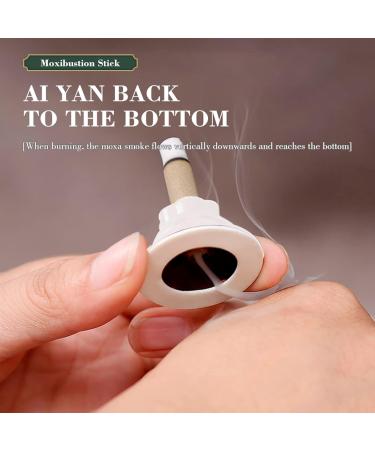 Zhongyan Taihe 50-Pack Self-Adhesive Moxa Sticks for Moxibustion | Mini Moxibustion Herbal Cups | International Shipping Available - Buy Online on GoSupps.com