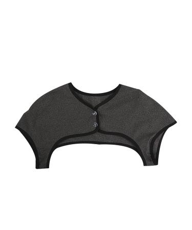 Shoulder Heating Pillows - 360 Thin Neck Wrap Washable Velvet Neck Warmer for All Seasons - Relaxation & Comfort in XL Dark Gray - Buy Online on GoSupps.com