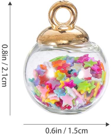 Ultechnovo 60 STK Mini Sequin Balls - Glittering Christmas Tree Decorations Colorful Holiday Ornaments 2.1x1.5cm Hangable Balls for Festive Decor - Buy Online on GoSupps.com