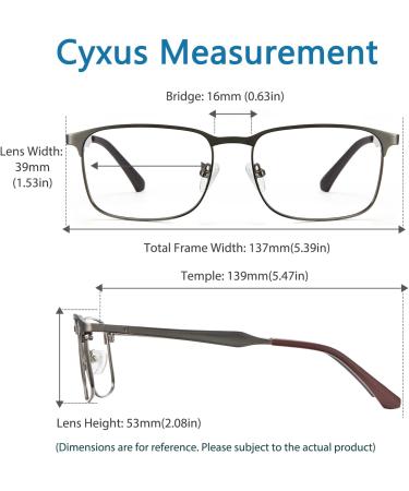 Buy Cyxus Blue Light Filter Glasses - Anti-Blue Light Strength-Free 16 Color Options for Screen Protection - Buy Online on GoSupps.com