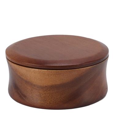 Wooden Shaving Soap Bowl with Lid - Classic Men s Wet Shave Bowl | Easy to Use & International Shipping - Buy Online on GoSupps.com