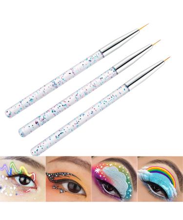 Bowitzki 9 Colors Water Activated Eyeliner Hydra Liner Graphic Cake Aqua  Eye Liner Retro Makeup Pastel UV Glow Color Neon Face Body Paint