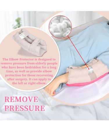 Elbow Pads for Bedridden Patients & Elderly - Reusable Washable Protectors for Elbow Pressure Relief (Large - Buy Online on GoSupps.com