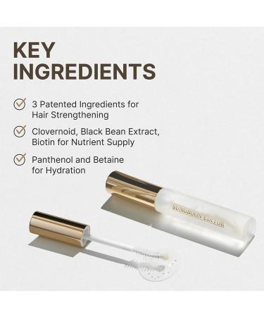 Triple Active Eyelash Serum for Weak & Damaged Lashes | Nourishing & Strengthening Formula | C-Curl Brush Design | Korean Eyelash Care | Gentle Daily Use - Buy Online on GoSupps.com