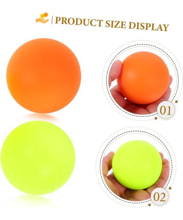 Beavorty 2-Pack Lacrosse Balls for Myofascial Release - Massage & Mobility Balls for Yoga Ice Hockey & Fascia Tension Relief - Red - Buy Online on GoSupps.com